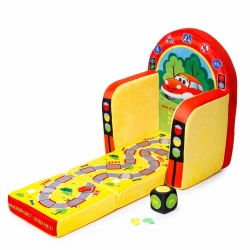 Soft Toy Development Chair "Traffic Light" 53 cm