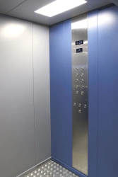 Passenger Elevator 1000 kg Capacity, 1 m/s Speed, Top Machine Room