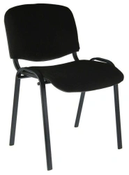 Wooden Seat Chair with Metal Frame
