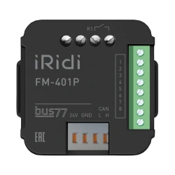 Compact Input Module with 4 Inputs and 1 Relay (FM-401P/LFM-401P)