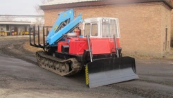 Caterpillar Tractor for Off-Road Transport of People and Cargo TG-44