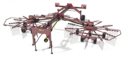 Rotary Trailed Rakes Kolibri Duo GRP-810 for Optimal Forage
