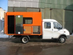 Diesel Truck 3008CF-2 without Crane on GAZ 231073 Chassis