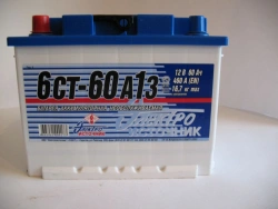 Lead Starter Battery 6СТ-60А1З for Automotive Use