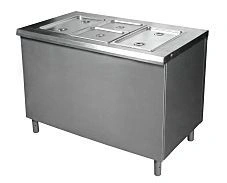 Electric Food Warmer for Main Courses, Model MEB-2S-80