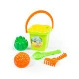 Medium Flower Bucket Set with Sieve, Shovel & Rake - Art. 2280