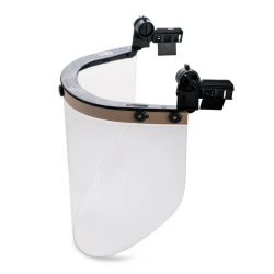 Protective Face Shield with Helmet Mount KBT SUPER VISION® 04397