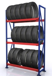 Tire Storage Rack (3 Levels) StSh-150 1500x400x2500