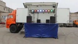 Multifunctional Mobile Cultural Complex (Auto Club) 57821Z on KAMAZ-43502 Chassis