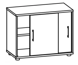 Sliding Door Storage Cabinet RL 02/15