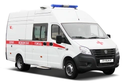 Medical Emergency Ambulance Vehicle GAZelle NEXT A6AR22 Diesel Engine