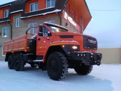 Container Transporter Model 545302 on Ural 55571 Chassis
