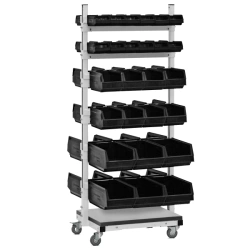 ESD Anti-Static Industrial Furniture Viking: SKM Double-Sided Mobile Stand