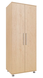 Wooden Wardrobe SHOM-4 - Compact Clothes Storage Solution