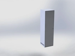 Gas Cylinder Storage Cabinet - Custom Metal Design