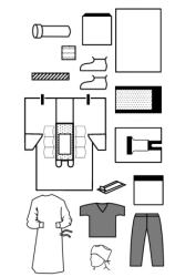 Sterile Non-Woven Material Kit for Surgical Procedures