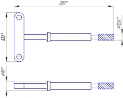 Surgical Spine Milling Tool - Reusable Instrument