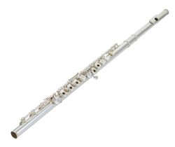 Silver-Plated Flute "Nightingale" with Professional Mechanics