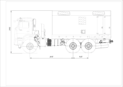 Mobile Workshop Vehicle AVIKOM 507811 on KAMAZ 5350-50 Chassis