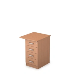 Stationary Cabinet with Four Drawers Model TS-3 by Edelwood