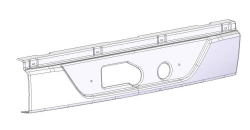 Front Bumper Panel for LiAZ 6274 - Code 6274-2803015