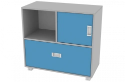 798x380x758 mm Storage Cabinet with Drawer and Door