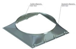 Cooling Fan Cover for RSM 3000 Tractors - Model 86032190R