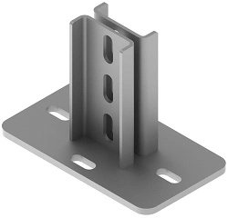 Double Profile Truss BSUT 85D, Dimensions 220x125x150 mm, 8.0 mm Steel Thickness