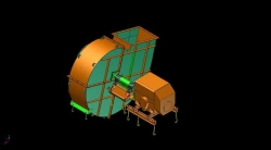 Centrifugal Air Blower VDNx2 for Boiler Systems