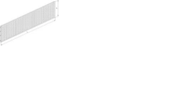 Perforated Wall Panel 21*91.5 for Shelving Systems