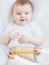 Medical Compression Bandage for Umbilical Hernia "ELASMA", Model C-380 JUNIOR