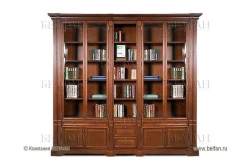 Multi-Section Storage Library with Cabinet