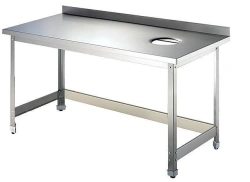 Stainless Steel Table by Edelwood - Modular and Customizable