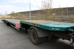 9854 Semi-Trailer with Metal Platform and Ramps - Model Variants 9854-0000050-02, 03, 04, 05, 060-02, 03, 04, 05