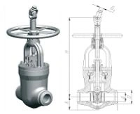 Gate Valve for Nuclear Power Plants 1126-150-CZ