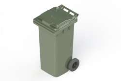 Mobile Waste Container 120L Art. 23.C29 (20.801.70.PE; 21.051.70)