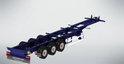 Container Semi-Trailer CSA-453 (Without Hydraulic Equipment)