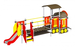 Children's Play Complex "Train with Wagon" Romana 111.08.00