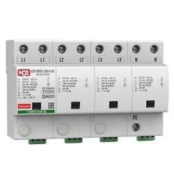 Surge Protection Device K2R SVR25-230 4+0 S, Cat.No.R123 025