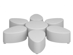 Flower Puff - Model "ЦВЕТОК"-1