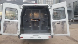 Animal Transport Vehicle IAC-1767MH based on GAZ 3302 Mod 27527 with Diesel Engine