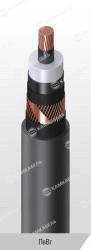 Power Cable with Copper Conductors for 3kV Applications, PvVG Model