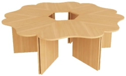 Children's 6-Section Table "Daisy" - Model 30008