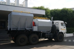 Mixing Unit US-50-8x8K (based on KamAZ-43118-50, KamAZ-43118-A5)