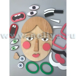 Face Assembly Educational Kit - Nellya