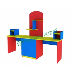 Functional Corner Table for Drawing, Model 40037