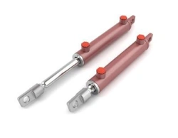 Double-Acting Piston Hydraulic Cylinders with Single-Ended Rods