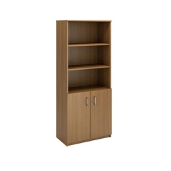 Document Cabinet with Open Shelves