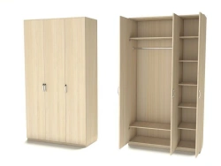 Wooden Utility Cabinet 800x300x2000 mm Art. Sh-9