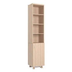 Narrow Open-Front Cabinet for Educational Materials